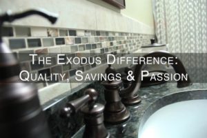Exodus Design Difference - kitchen bathroom fixtures